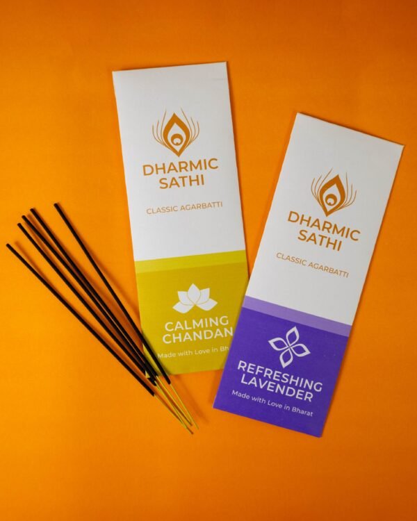 Calming Chandan & Refreshing Lavender Classic Agarbatti Combo